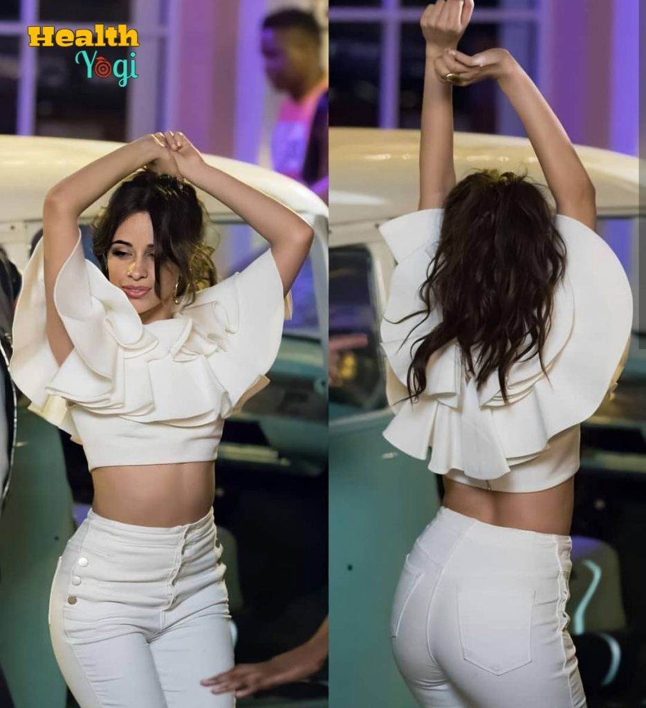 Camila Cabello Weight Training.